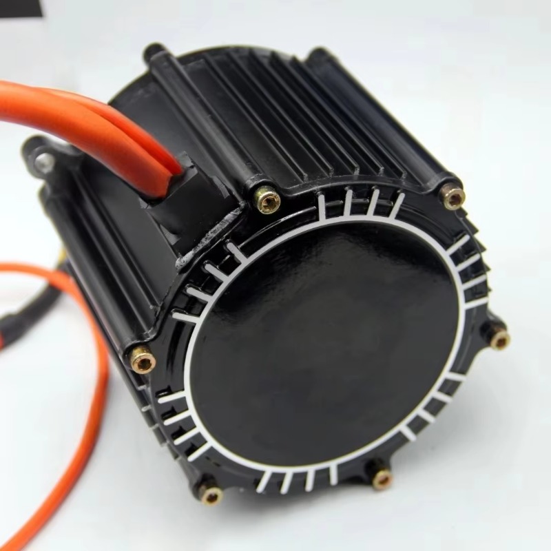 طقم محرك مركزي 72 فولت 5000 وا - مراجعة Mid Drive Motor Kit 72V 5000W وسعره